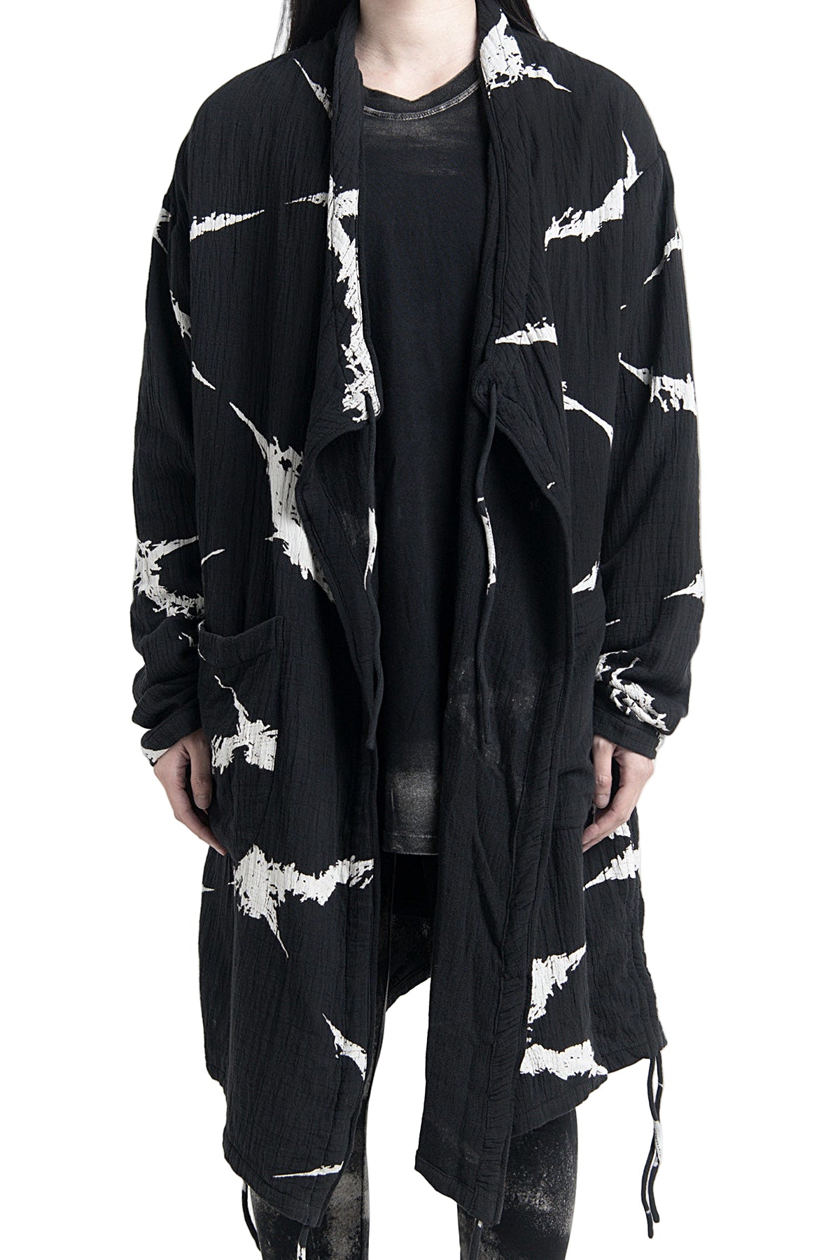 2402-TP10 Cross Gauze Cardigan -Women's-