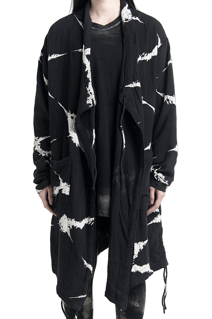 2402-TP10 Cross Gauze Cardigan -Women's-