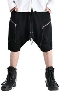 2102-PT04 Fleece Double Pocket Shorts