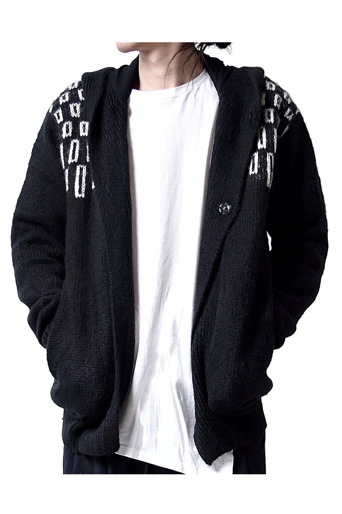 1902-KT04 Monolith Mohair Hooded JKT