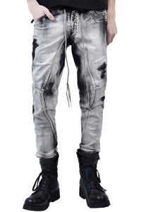 2101-PT01C Discharged Stretch Twill Pants 02