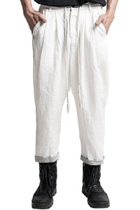 2401-PT03 Linen Layered Pants 05 White