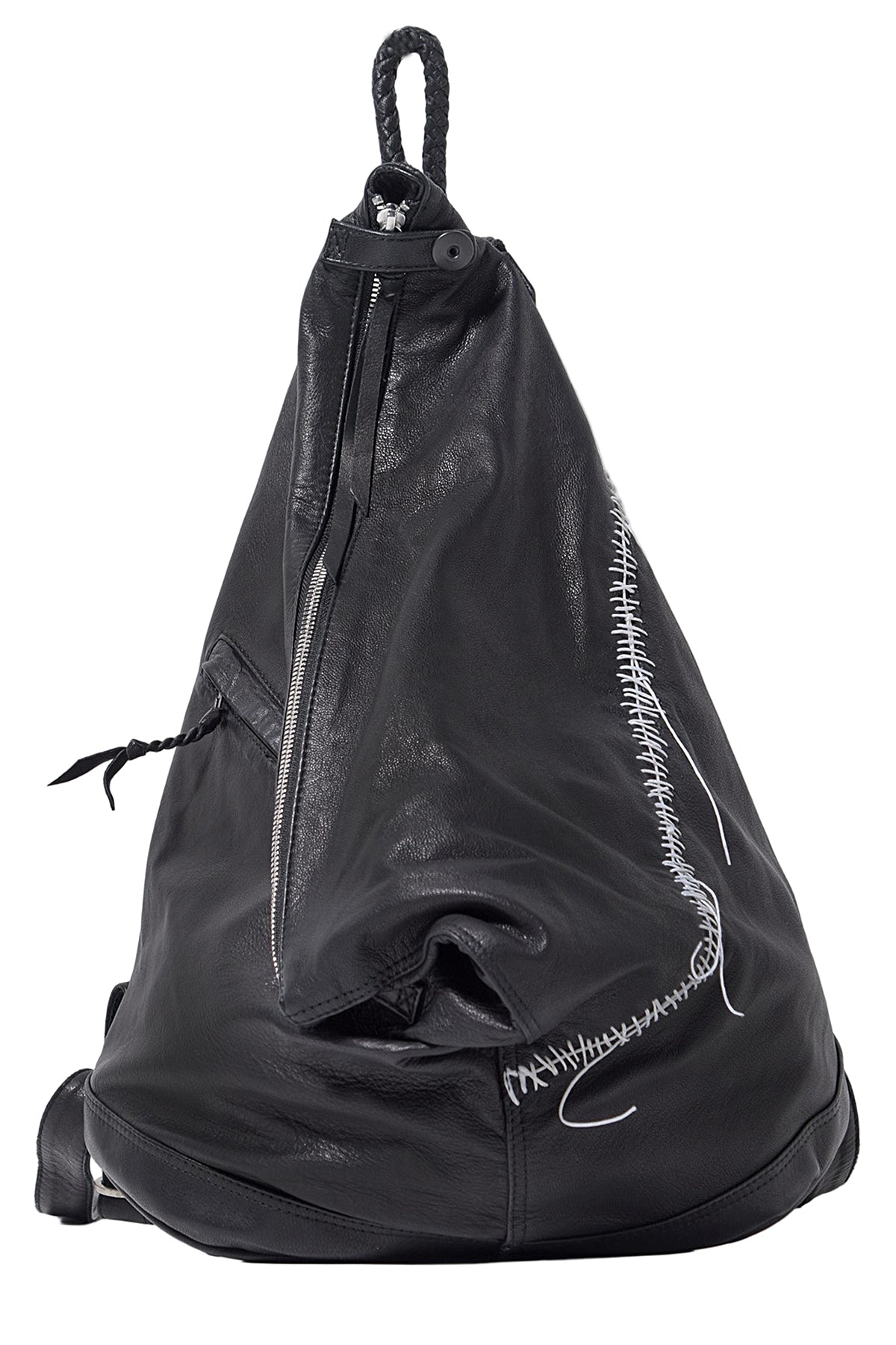 2202-BG01 Hand Stitch Triangle Backpack