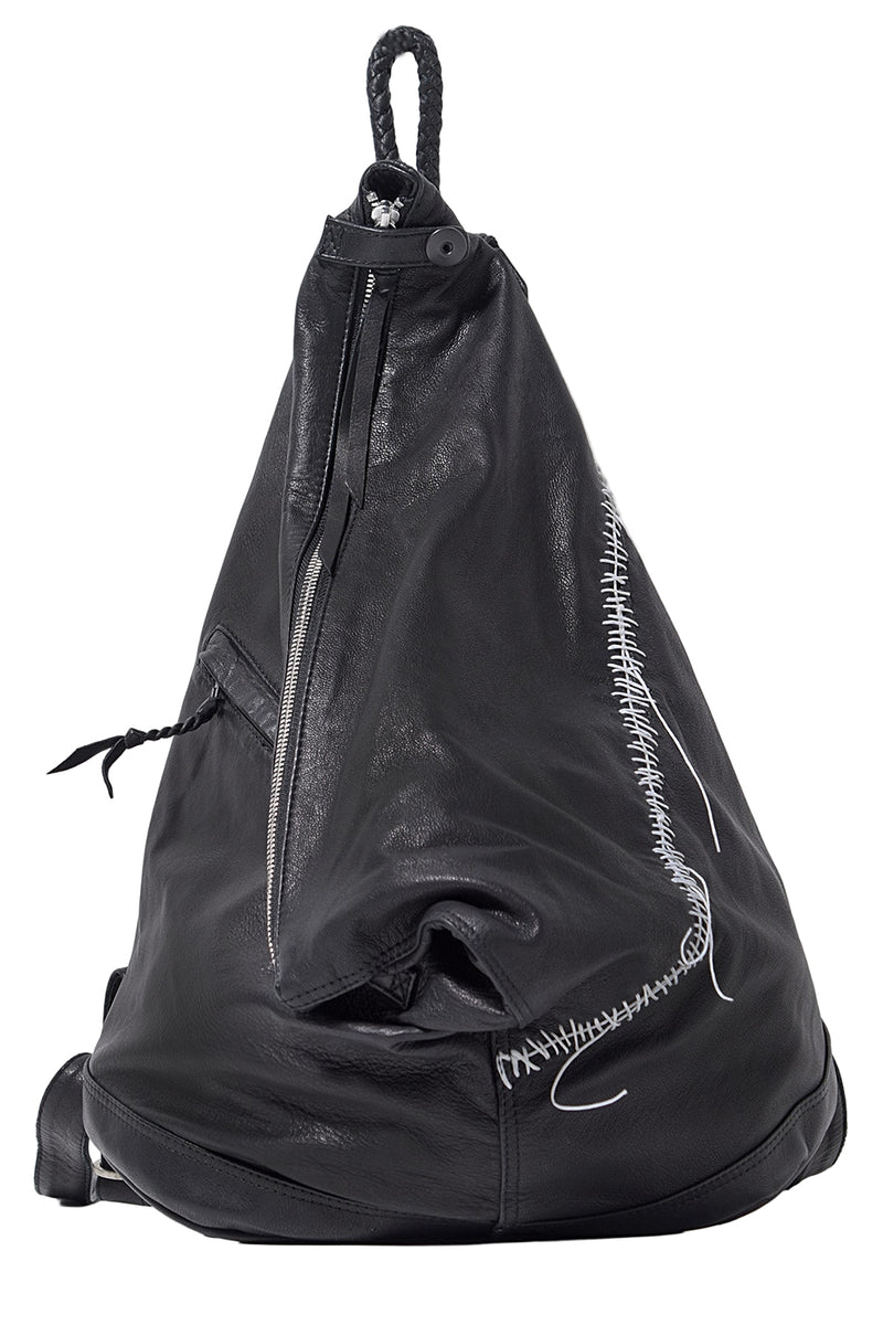 2202-BG01 Hand Stitch Triangle Backpack