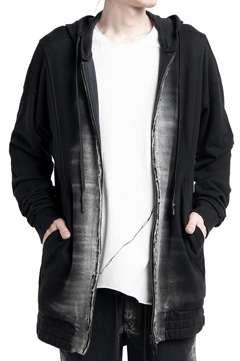 2501-TP05 Black Shadow Long Parka