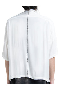 2501-SH07 Crepe Rayon Crack Shirt 05 White