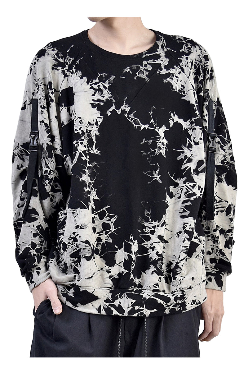 2002-TP03B Tie Dye Bamboo Pullover