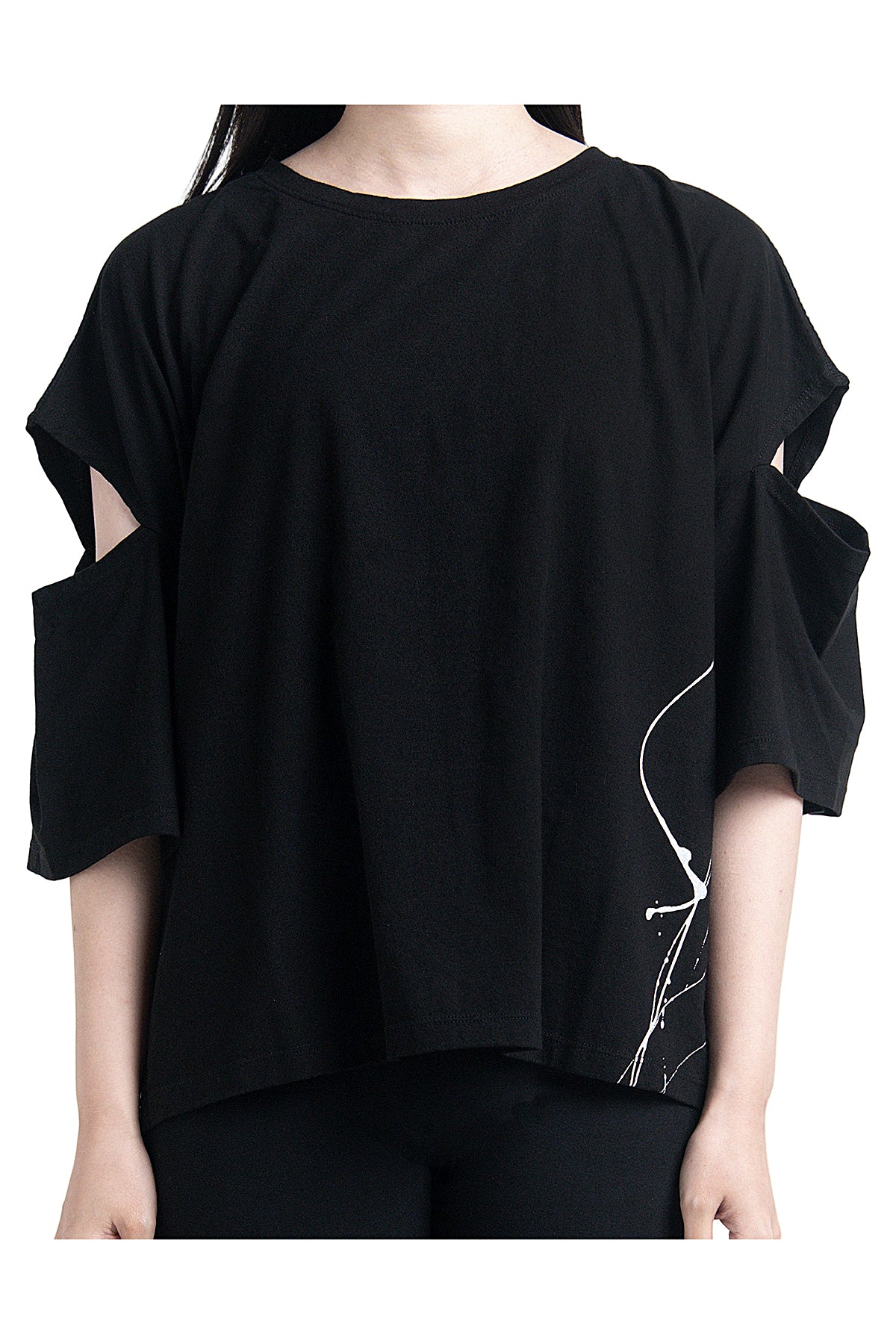 kmrii ロンＴ KMRii（ケムリ） シャツ KMRii/ケムリ/Splash Linen Long Shirt メンズ