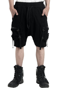 2401-PT06 Black Raven Shorts 05 Black