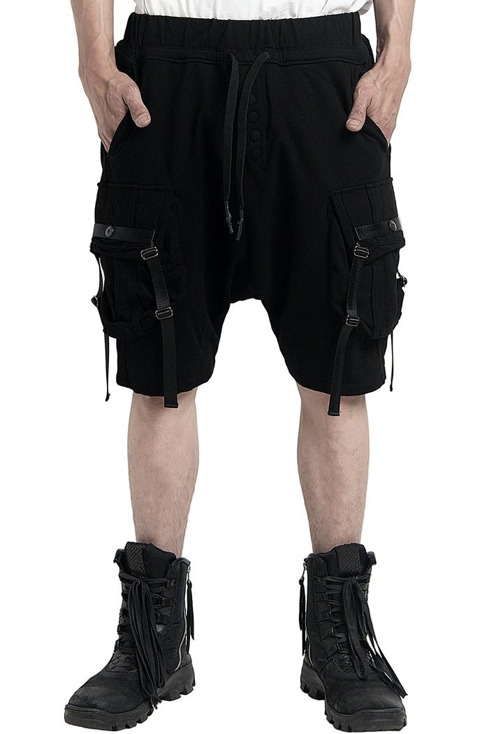 2401-PT06 Black Raven Shorts 05 Black