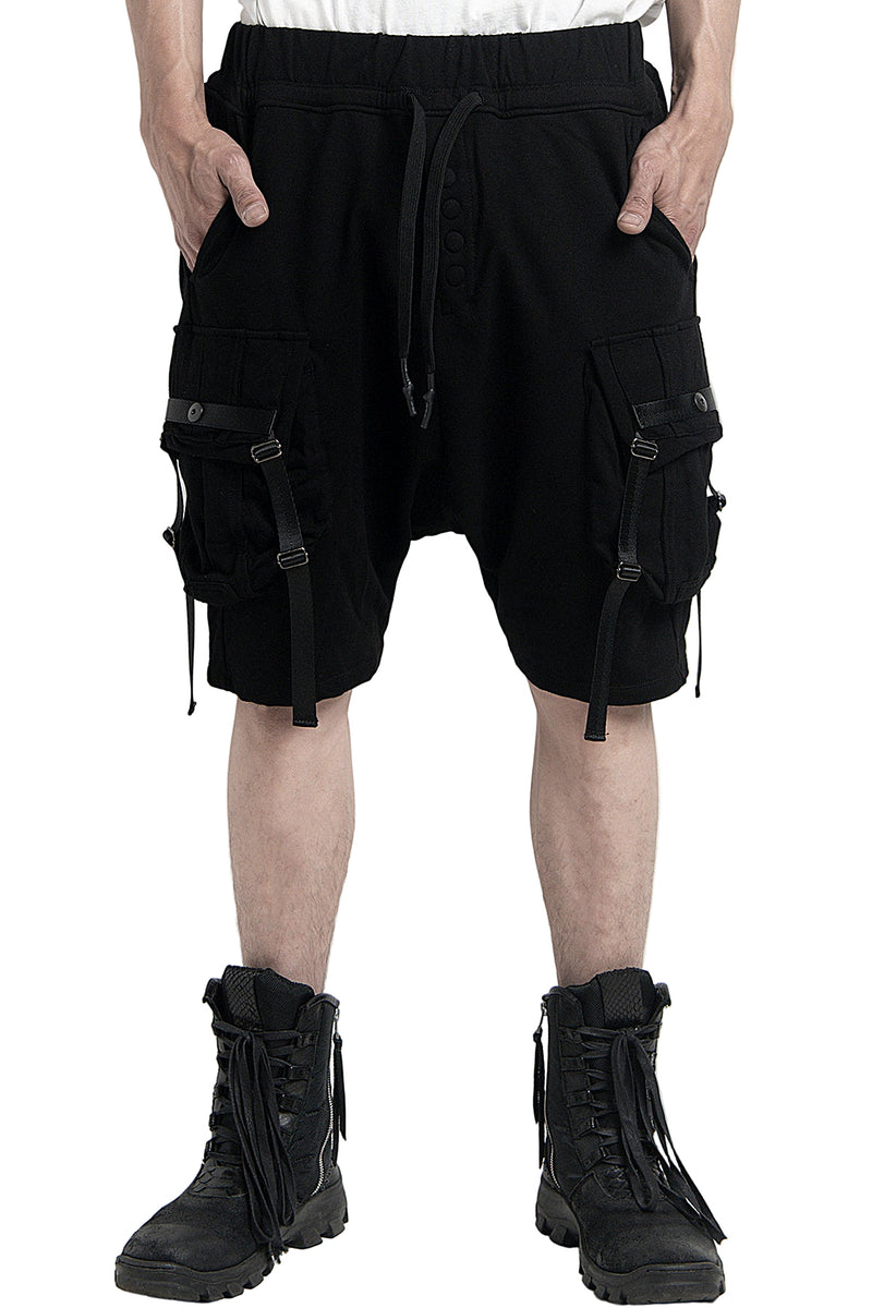 2401-PT06 Black Raven Shorts 05 Black