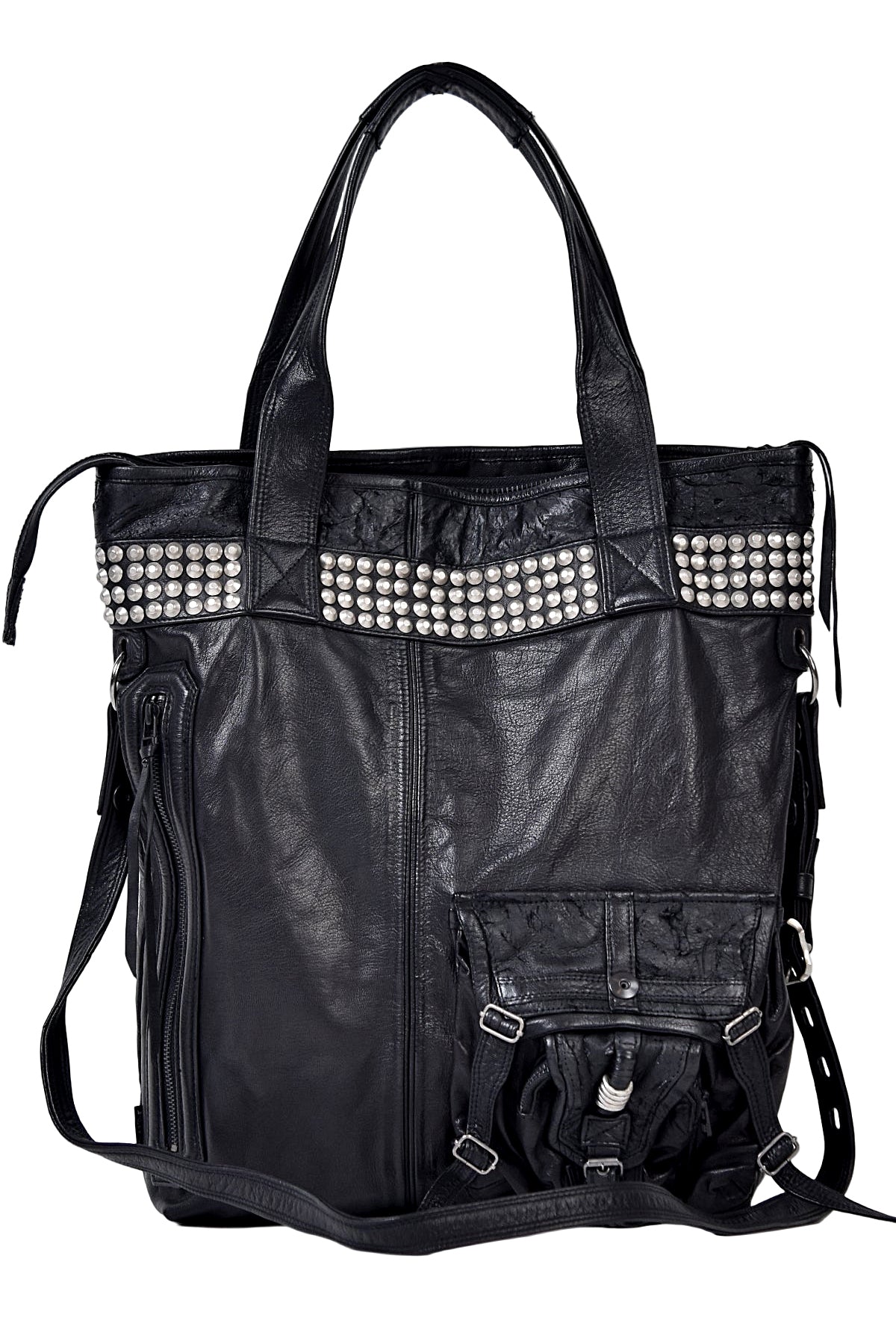 1301-BG02 White Estoc Tote