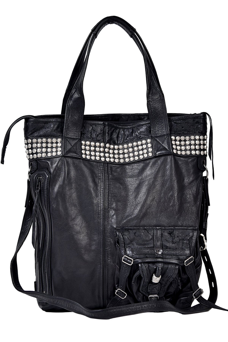 1301-BG02 White Estoc Tote