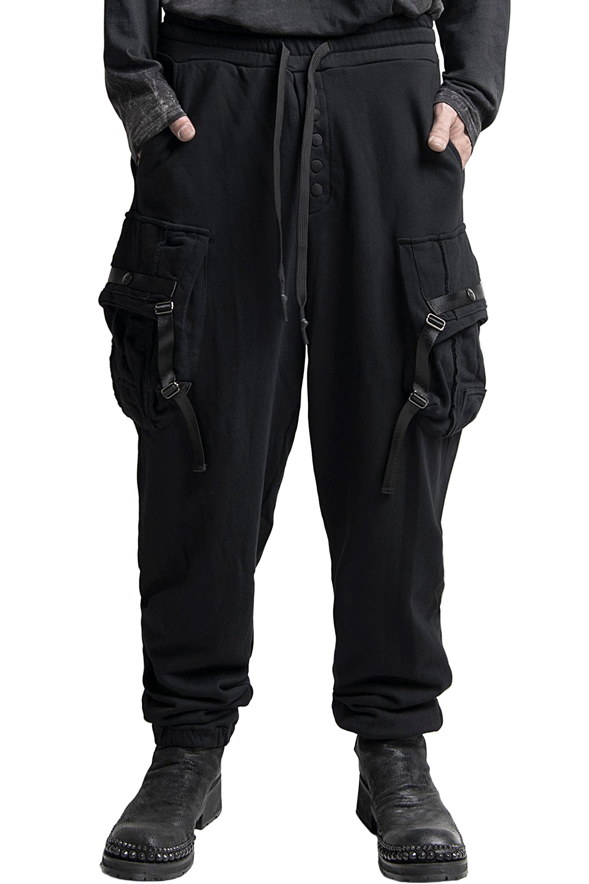 2402-PT14 Cotton Sweat Cargo Pants