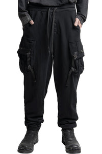 2402-PT14 Cotton Sweat Cargo Pants