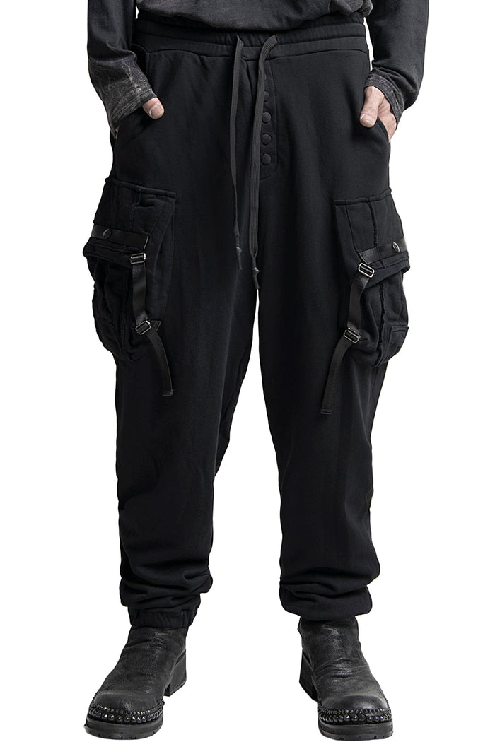 2402-PT14 Cotton Sweat Cargo Pants