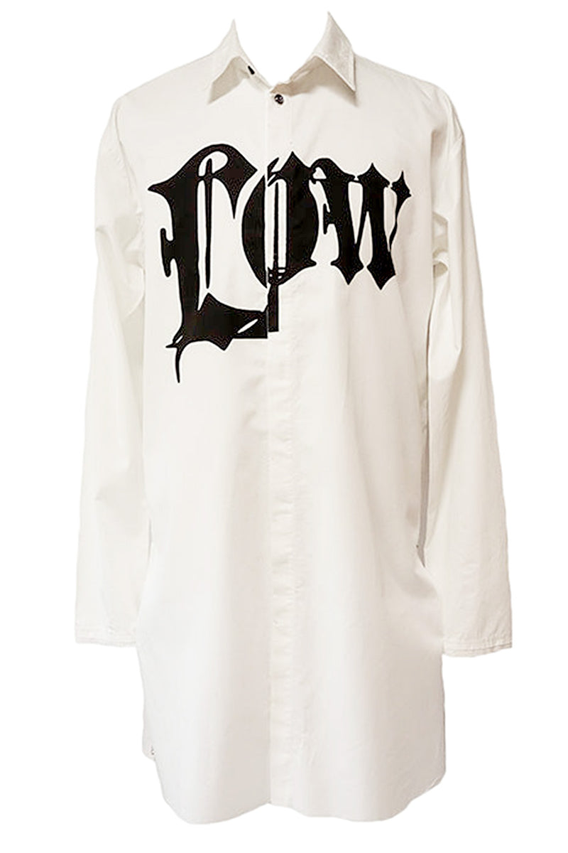 1802-SH02 Low Shirt White