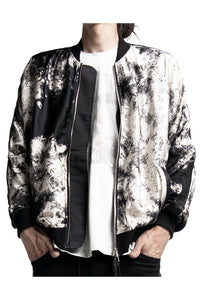 2401-JK06 Viscose Tie Dye Dolman JKT