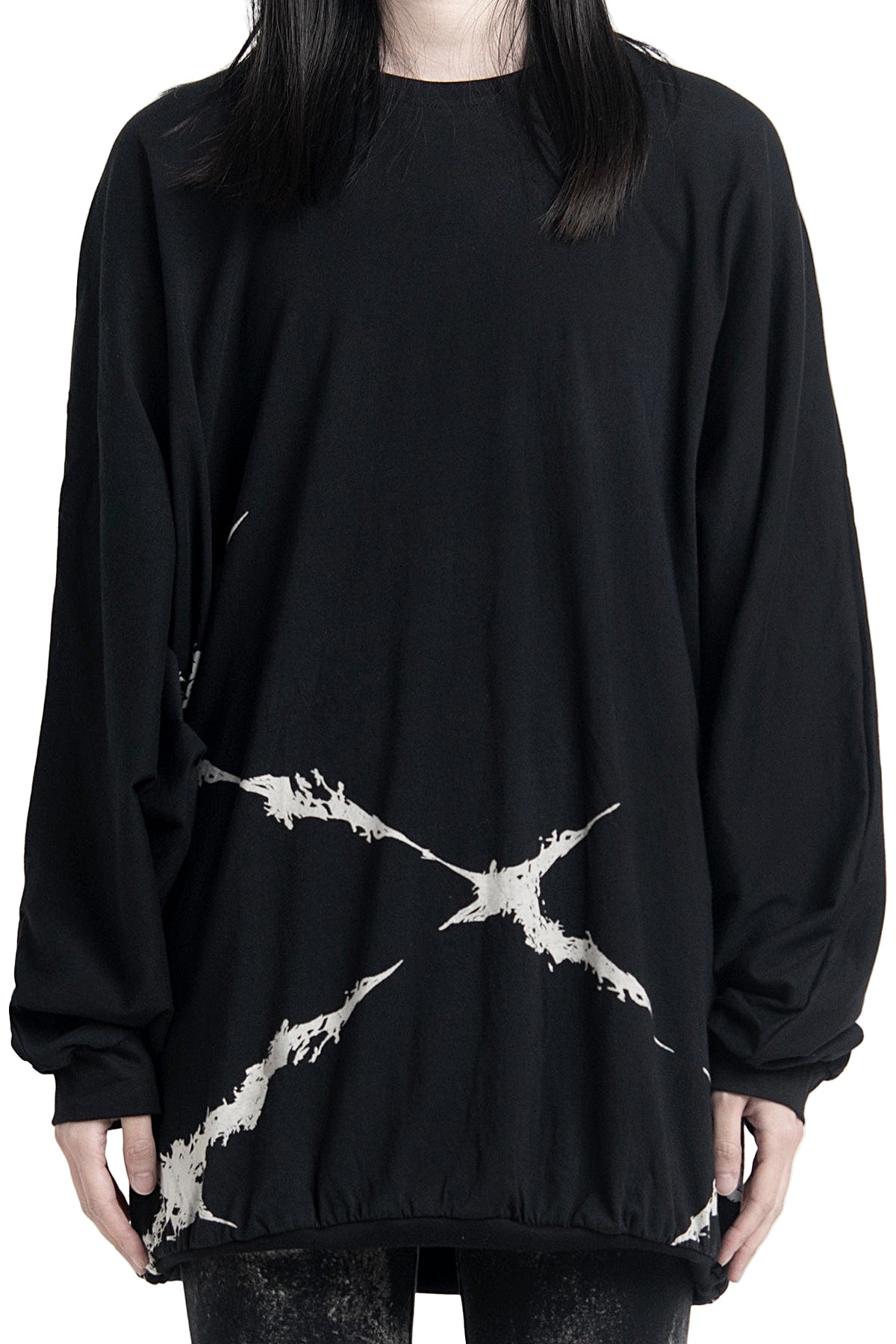 2402-CT01 Cross Dolman Cut / LS -Women's-