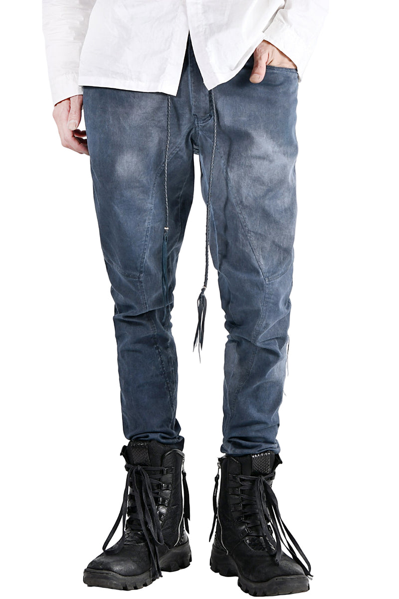 2102-PT01A Stretch Twill Pants 03 Navy