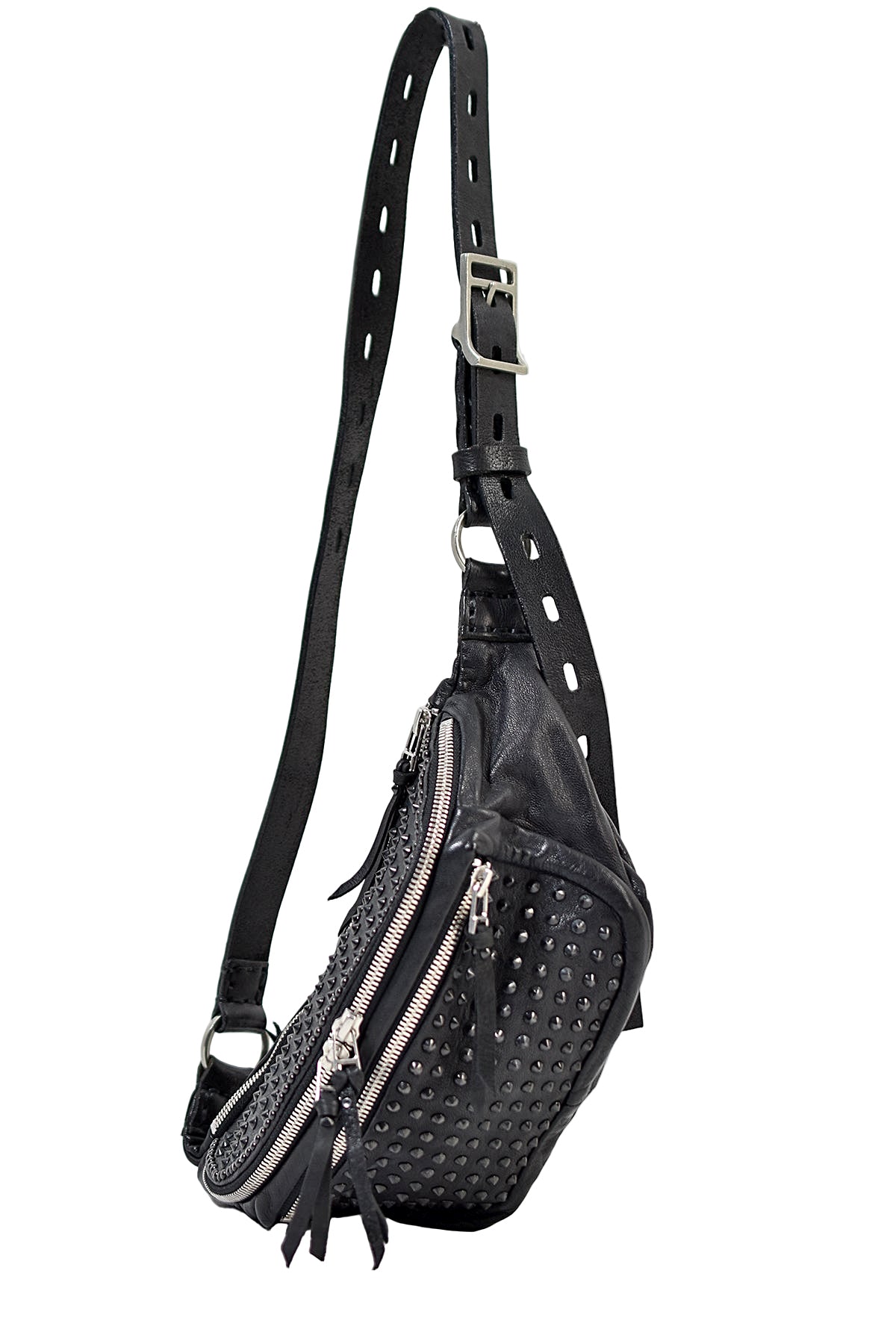 バッグ Kmrii hip bag with CRAZY SILVER STUDDED バッグ Kmrii hip bag CRAZY SILVER STUDDED Kmrii hip bag with CRAZY