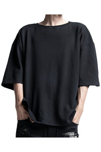 2402-TP13 Hand Stitch Half Sleeve Top