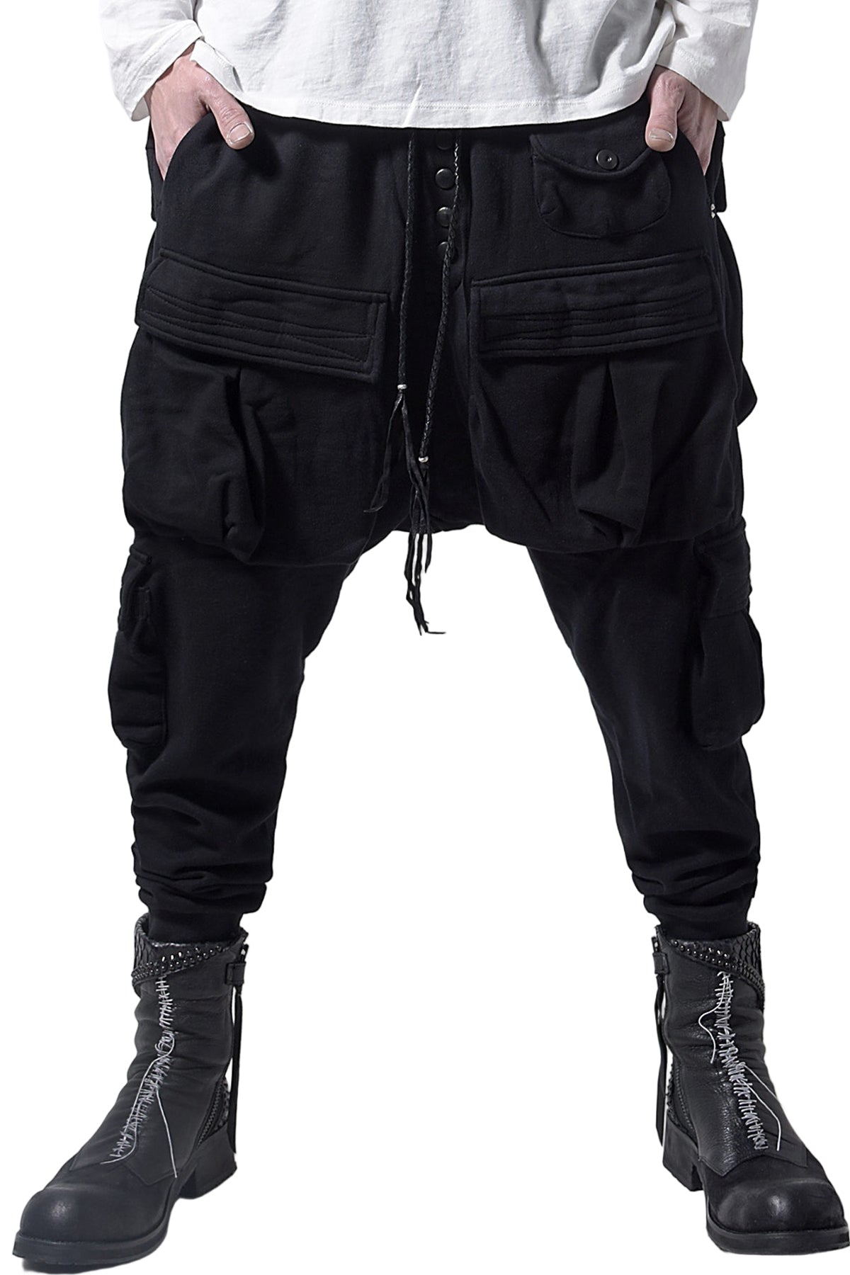 2202-PT04 Multipul Cargo Sweat Pants