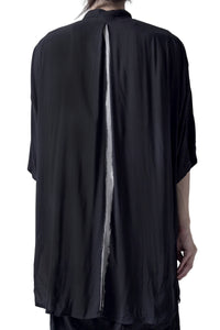2101-SH05 Stealth Rayon Lazy Shirt_Black