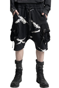 2402-PT08 Sweat Cotton Cross Shorts