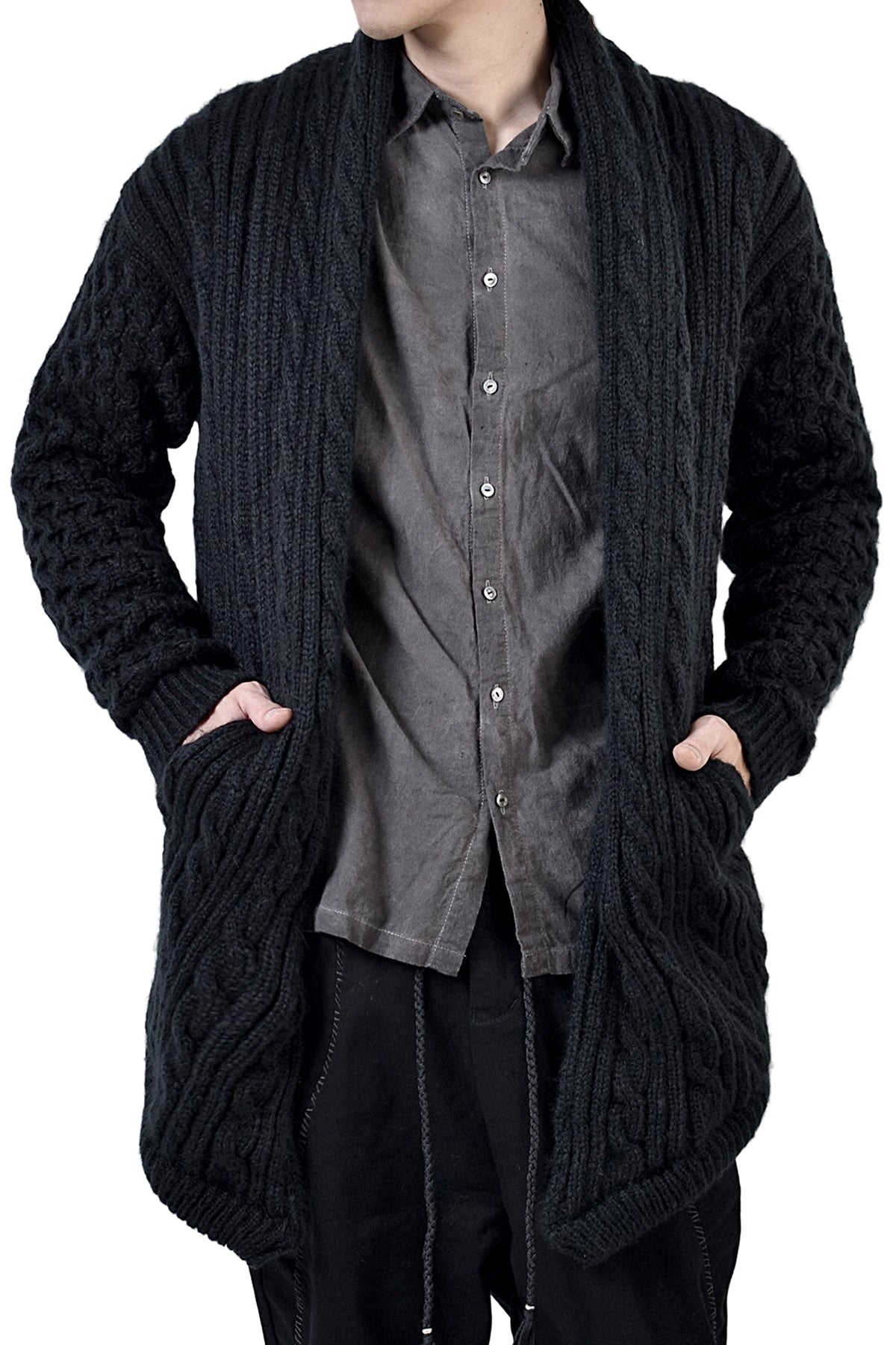 2002-KT02 Cable Combi Mohair CD Black