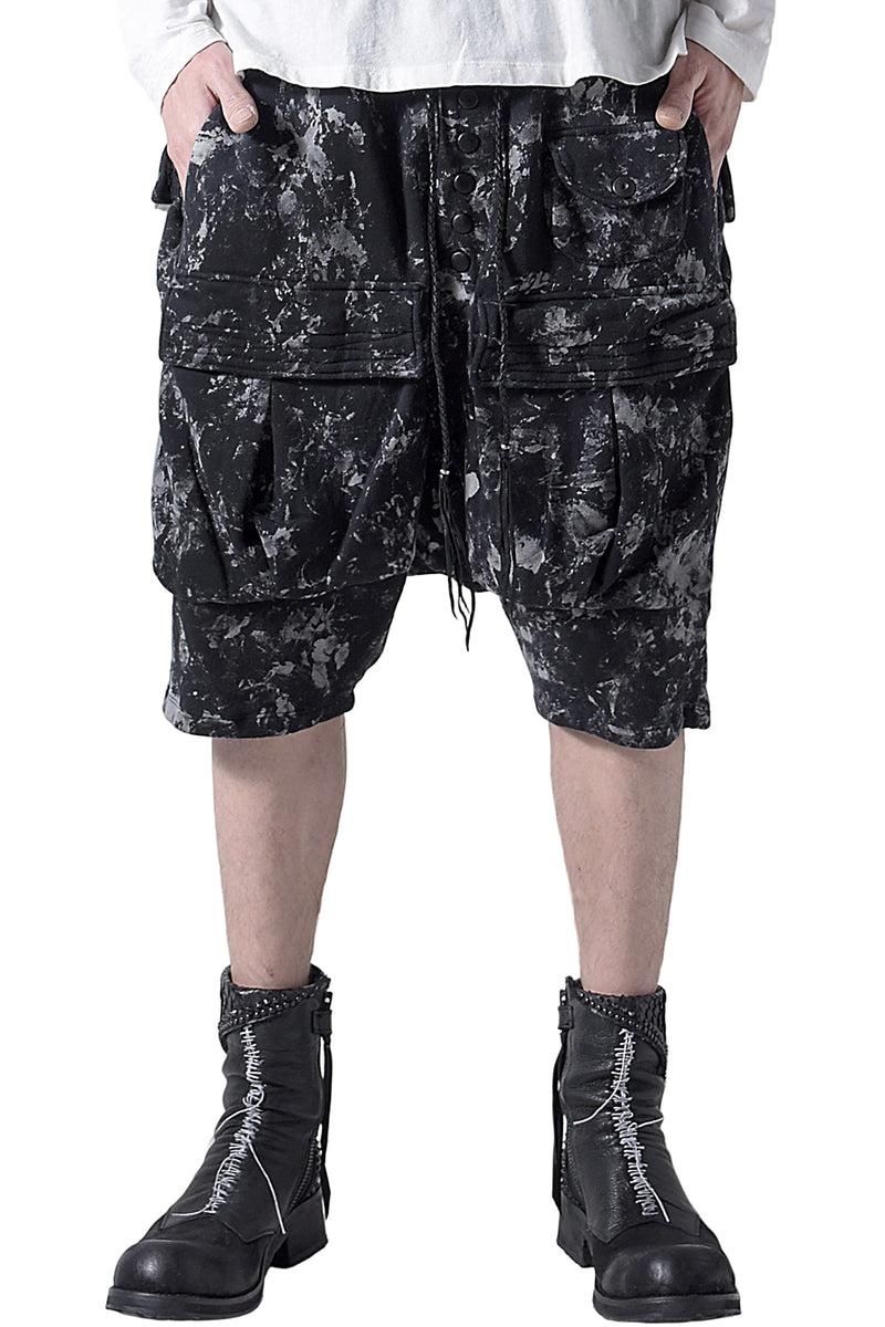 2202-PT06B Flake Discharged Cargo Shorts