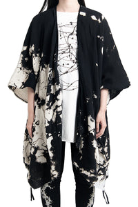 2401-TP11 Tie Dye Short Gown