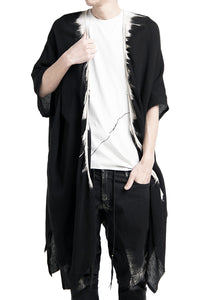 2501-TP08 Black Shadow Long Gown 02