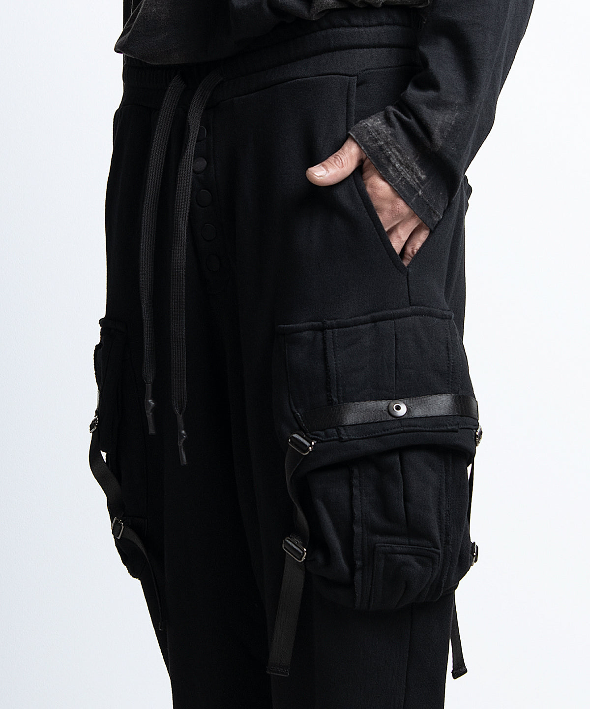 2402-PT14 Cotton Sweat Cargo Pants