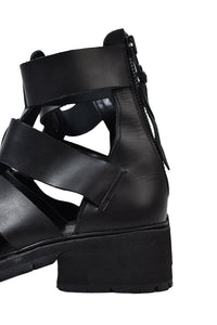 1801-BO02 Black Metal Sandal 08