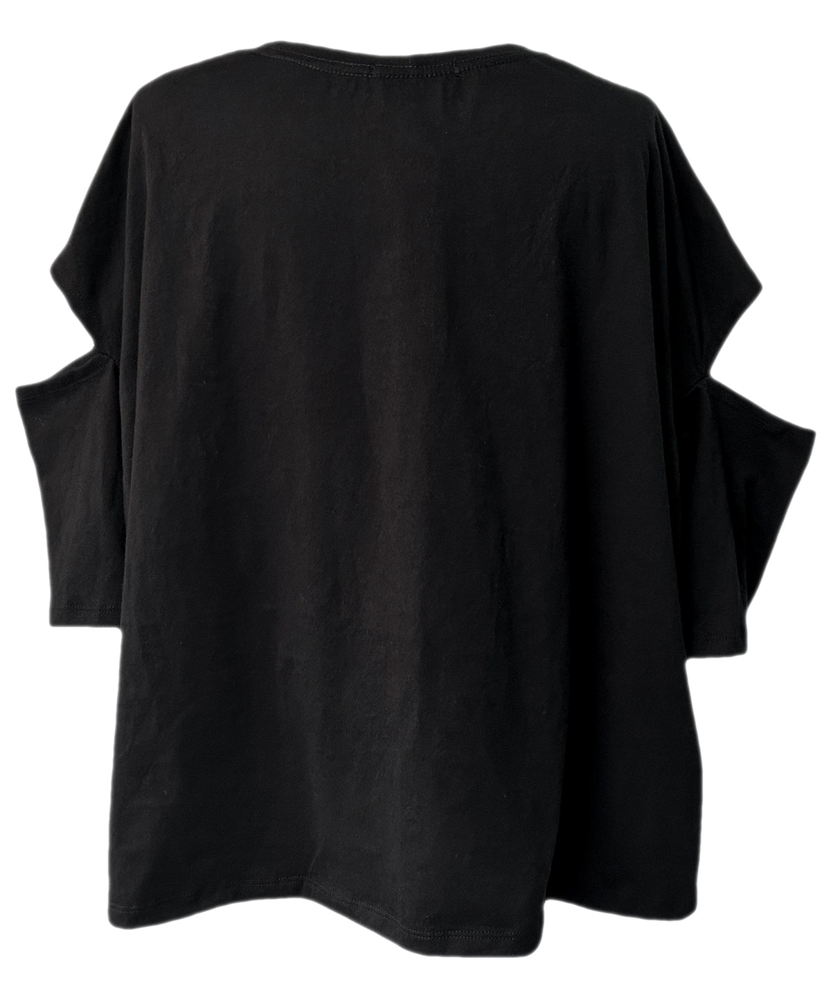 2401-CTL03 Open Sleeve Cut Black