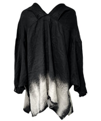 2401-SH11 Discharged Linen Kimono Shirt