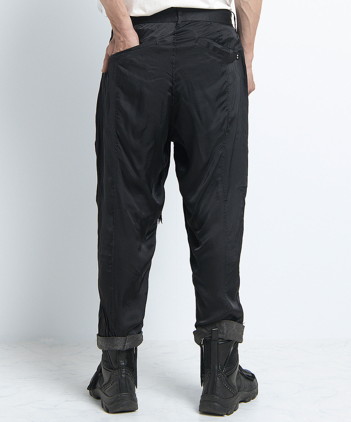 2401-PT07 Viscose Layered Pants