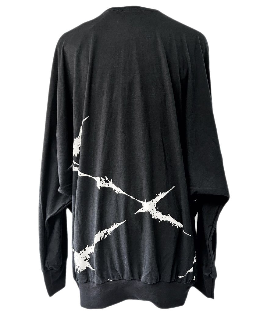 2402-CT01 Cross Dolman Cut / LS -Women's-
