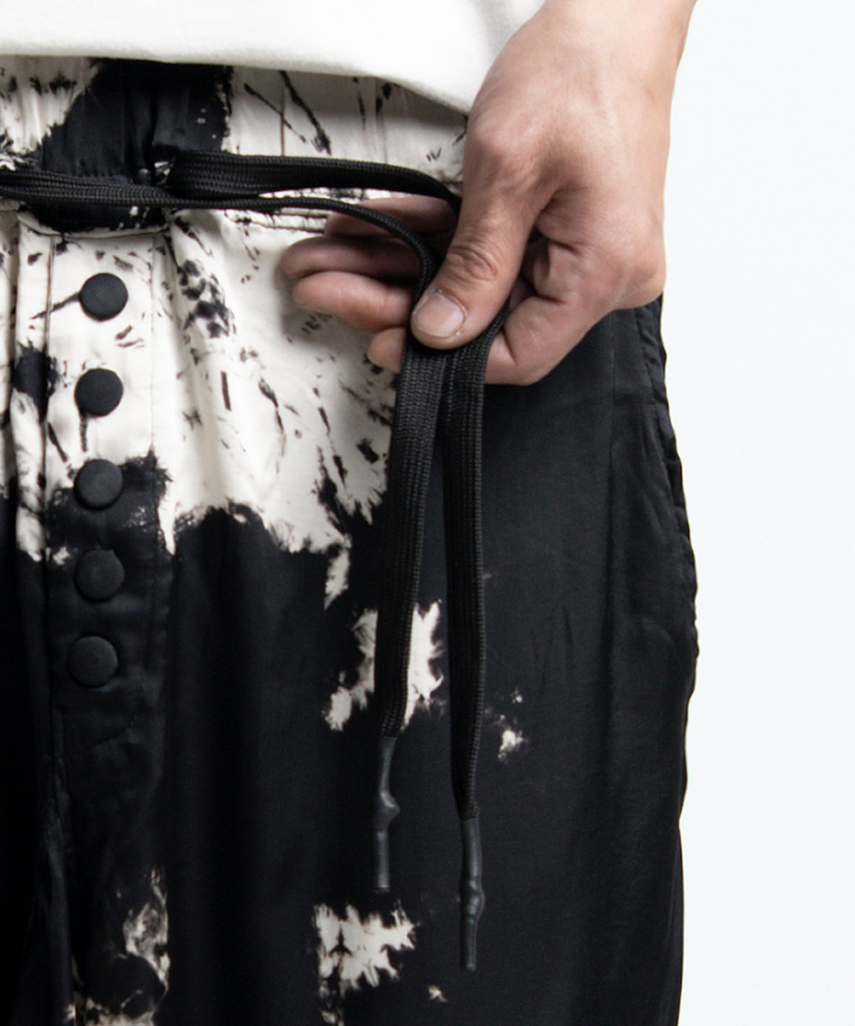 2401-PT08 Tie Dye Viscose Triangle Pants