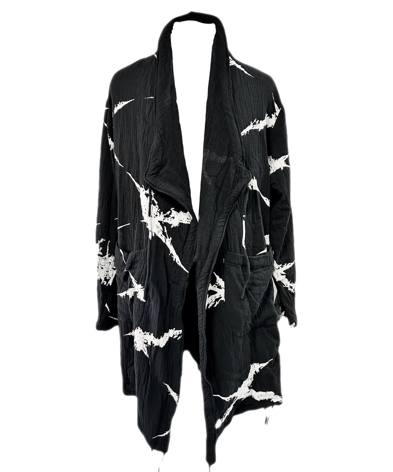 2402-TP10 Cross Gauze Cardigan -Women's-