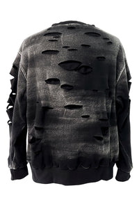 2502-TP01 Crush Layered Pullover