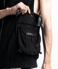 2401-TP08 Black Raven Vest 05 Black