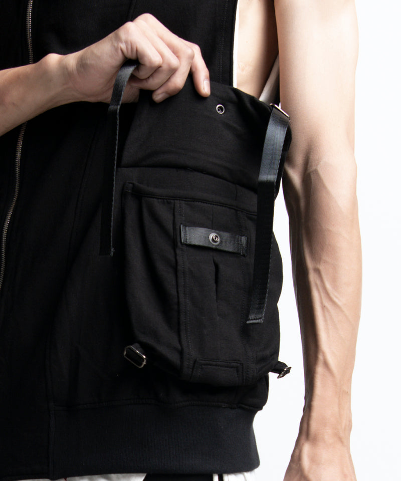 2401-TP08 Black Raven Vest 05 Black