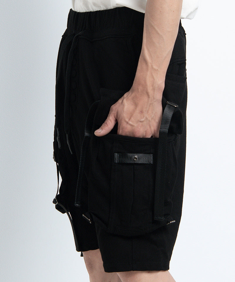 2401-PT06 Black Raven Shorts 05 Black