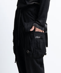 2402-PT14 Cotton Sweat Cargo Pants