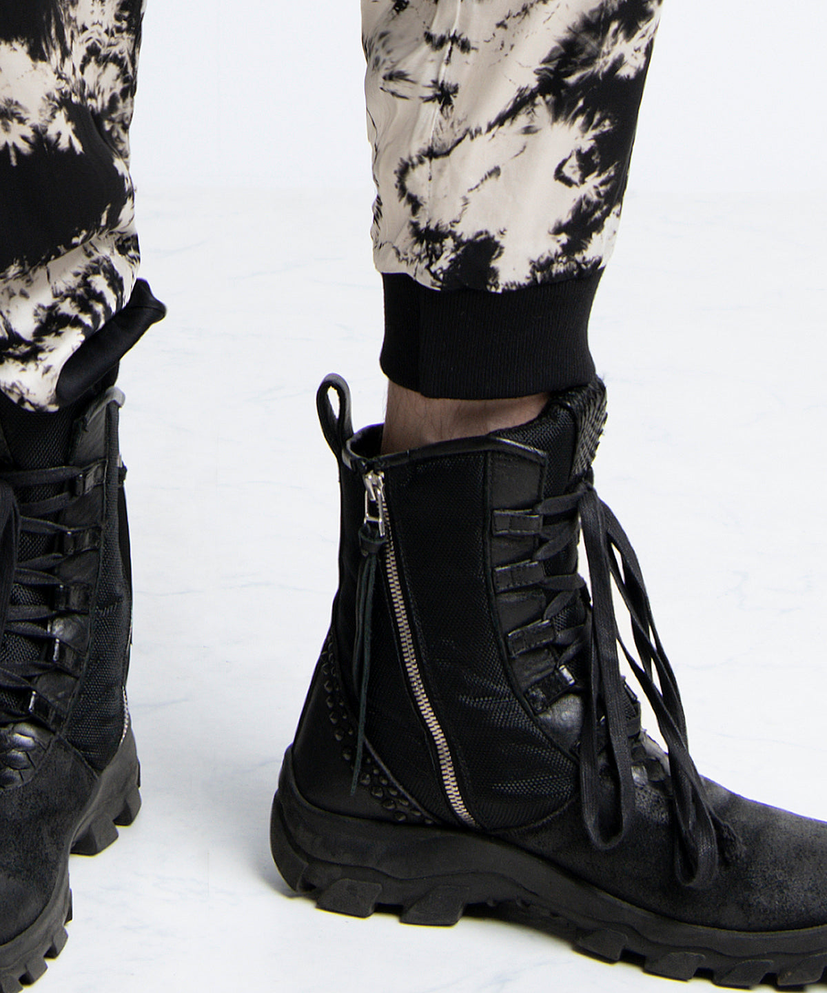 2401-PT08 Tie Dye Viscose Triangle Pants