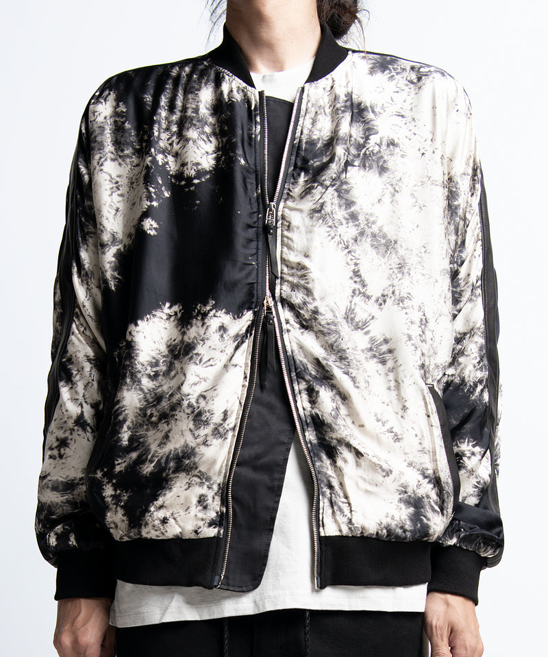 2401-JK06 Viscose Tie Dye Dolman JKT