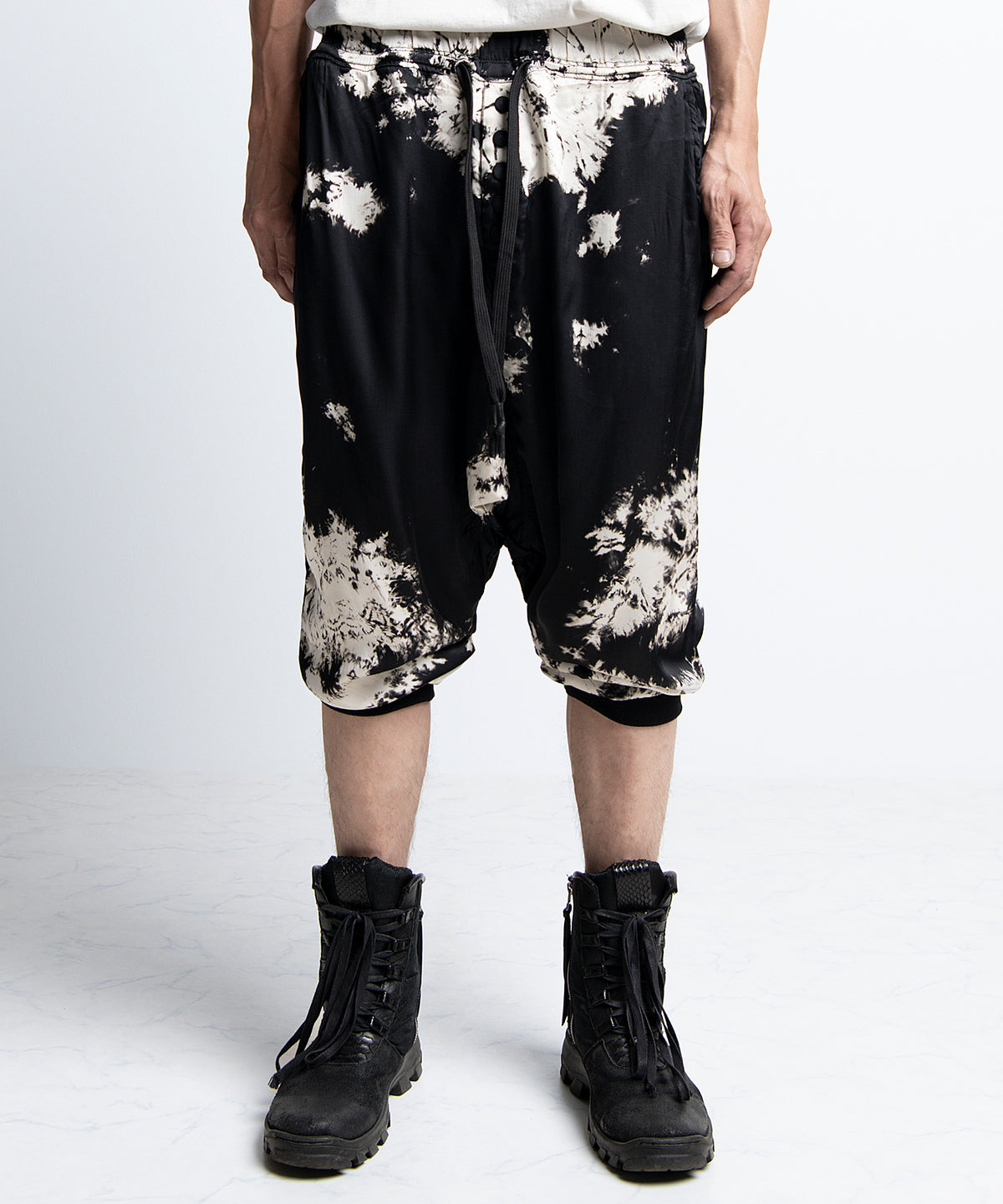 2401-PT08 Tie Dye Viscose Triangle Pants