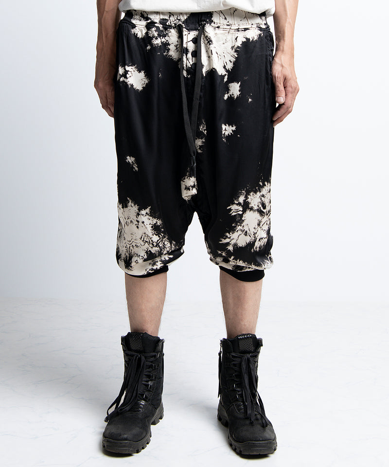 2401-PT08 Tie Dye Viscose Triangle Pants